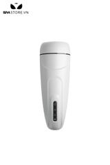 &Acirc;m đạo rung với 12 chế độ rung m&agrave;u trắng