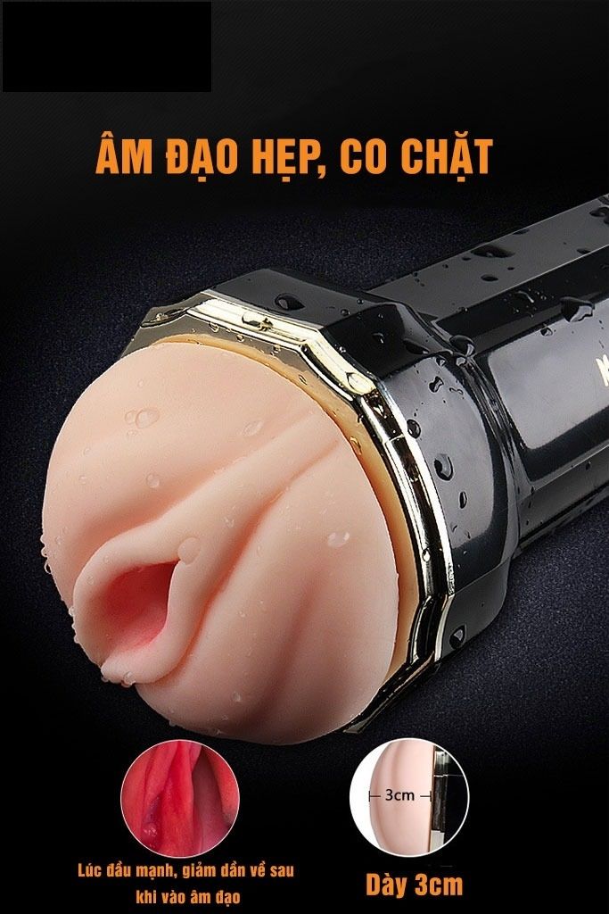 Cốc thủ d&acirc;m gắn tường silicon kh&ocirc;ng rung d&agrave;i 250mm