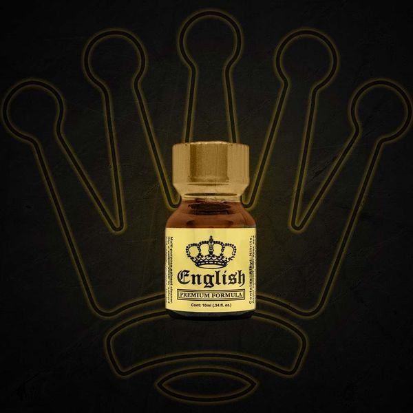 Chai h&iacute;t tăng k&iacute;ch th&iacute;ch quan hệ Popper English Gold Chai 10ml