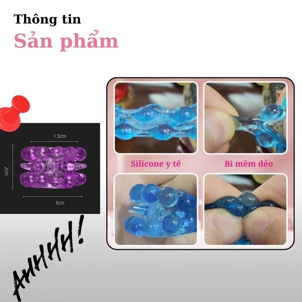 Kh&aacute;ch h&agrave;ng h&agrave;i l&ograve;ng với V&ograve;ng Đeo Bi Silicone 2 Tầng