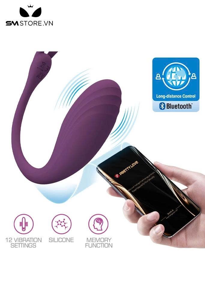 Trứng rung silicon tai thỏ