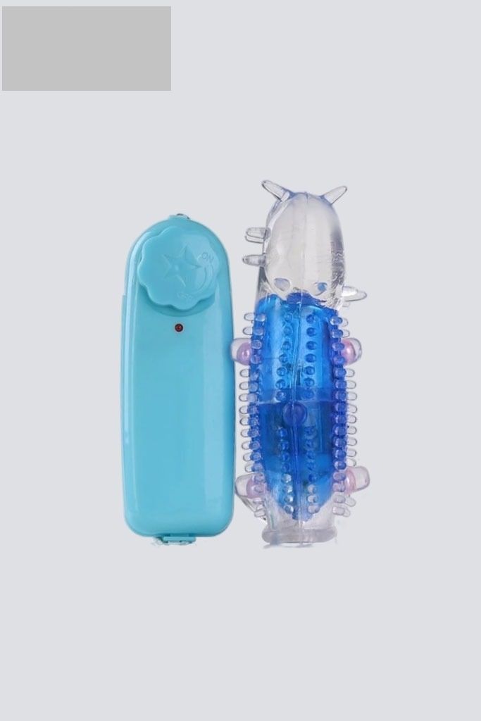 Trứng rung silicon c&oacute; gai phủ mềm dẻo d&agrave;i 11cm