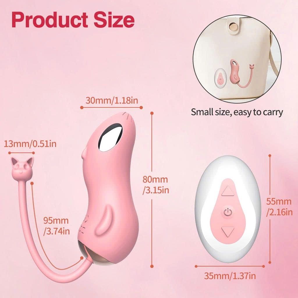 Trứng rung 10 chế độ v&agrave; sốc điện ngụy trang con chuột
