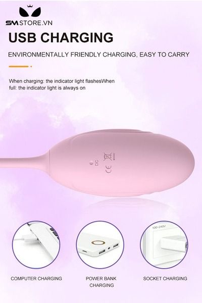 Trứng rung silicon nhỏ gọn