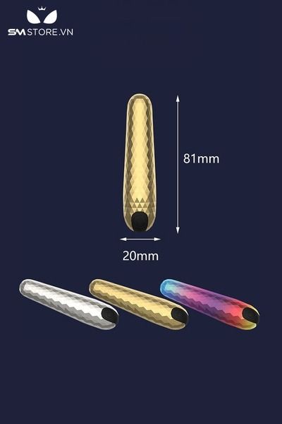 Trứng rung mini c&oacute; 10 chế độ l&agrave;m bằng silicon sạc USB