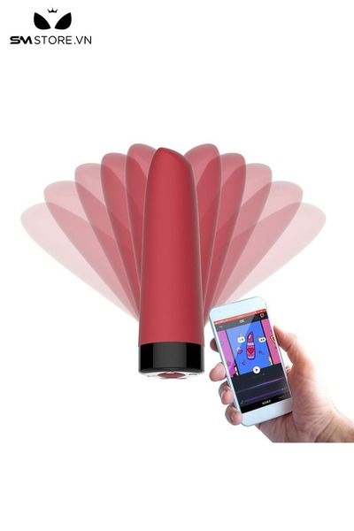 Rứng rung mini silicon h&igrave;nh thỏi son