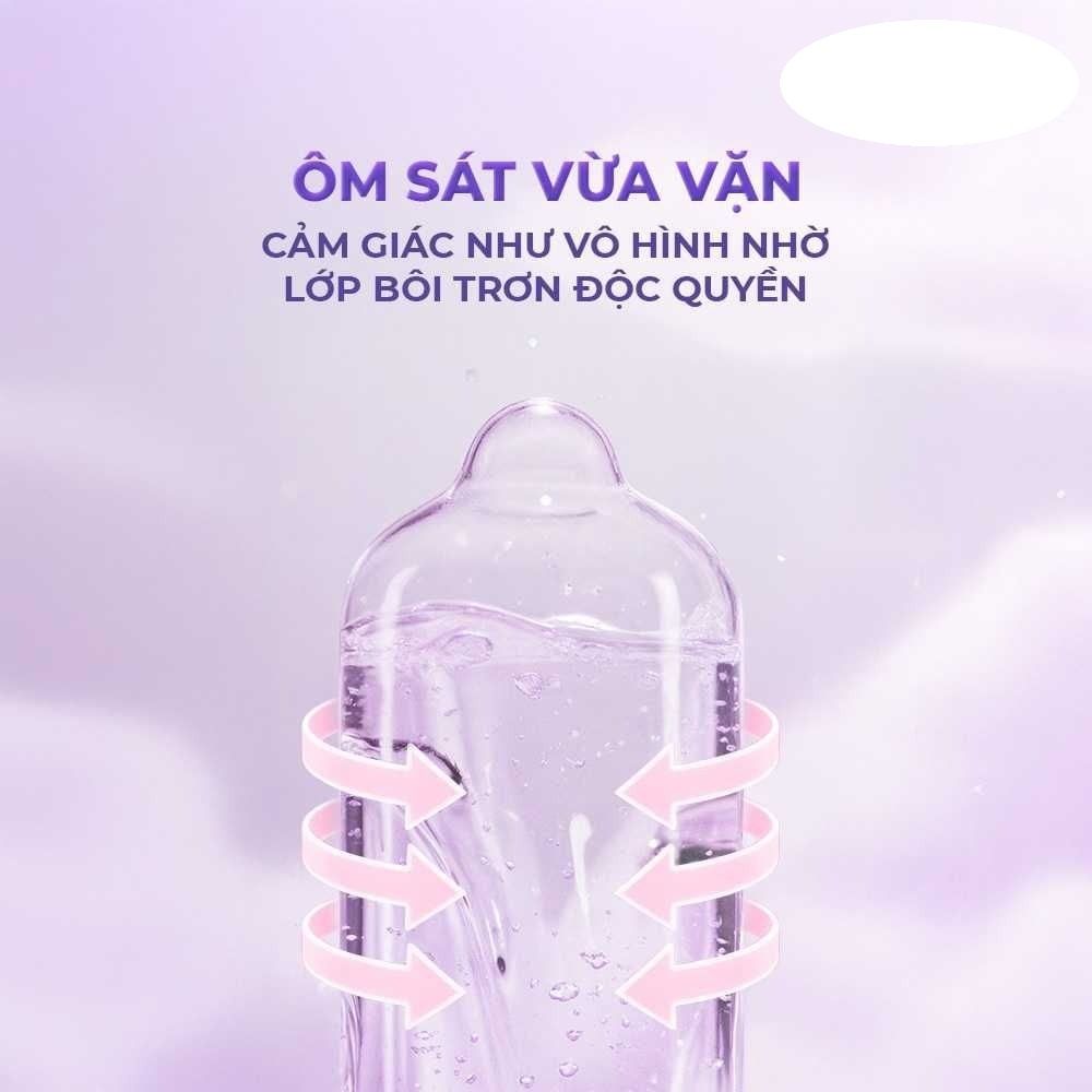 Bao cao su JEX Glamourous Butterfly Hot - N&oacute;ng ấm, nhiều <span style=