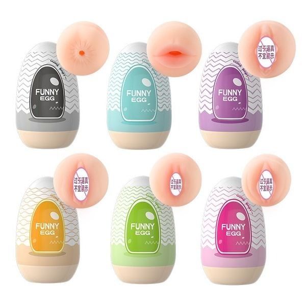 Trứng Giả Dạng &Acirc;m Đạo Funny Egg Silicone Si&ecirc;u Mềm