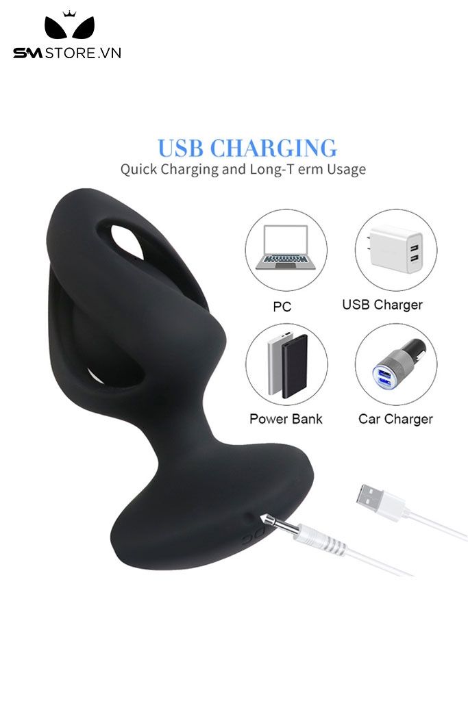M&aacute;y rung hậu m&ocirc;n điều khiển mini từ xa d&agrave;i 8.6cm sạc điện