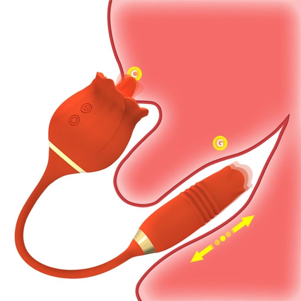 Trứng rung 2 đầu silicon