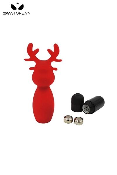 M&aacute;y rung mini h&igrave;nh con hưu đỏ