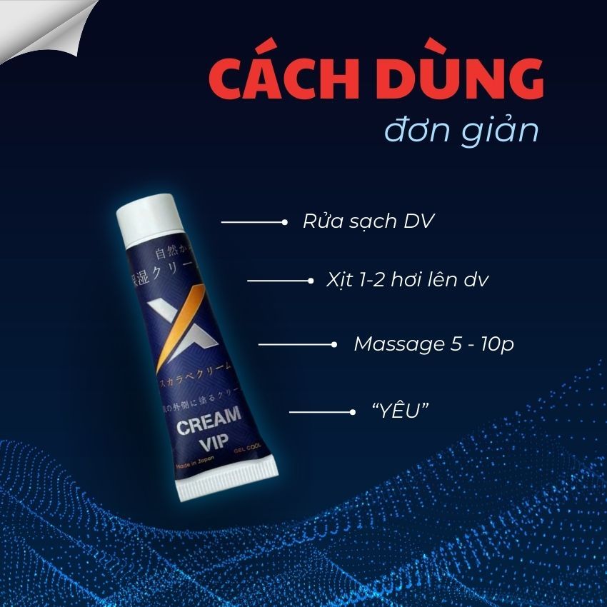 Gel Kem Vip Nhật Cream Japan b&ocirc;i k&eacute;o d&agrave;i thời gian cao cấp ch&iacute;nh h&atilde;ng