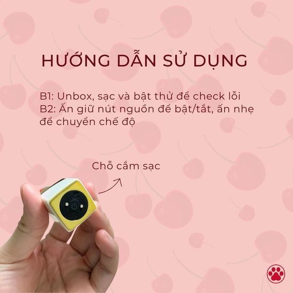 Bộ sản phẩm Son rung Cherry