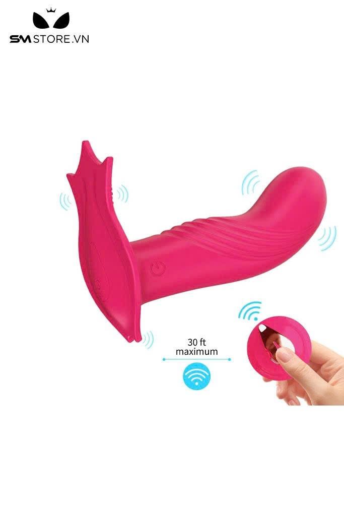 M&aacute;y rung đầu dương vật c&oacute; 10 tần số silicon xoay 360 độ