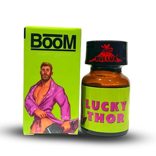 Chai h&iacute;t Popper si&ecirc;u k&iacute;ch th&iacute;ch Boom Lucky Thor 10ml
