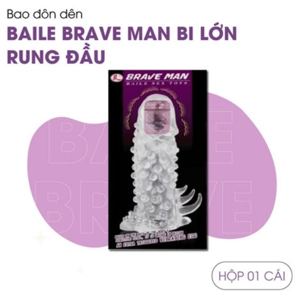 Bao cao su d&ocirc;n d&ecirc;n Brave Man