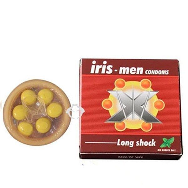 Bao cao su Iris Men với hạt nổi