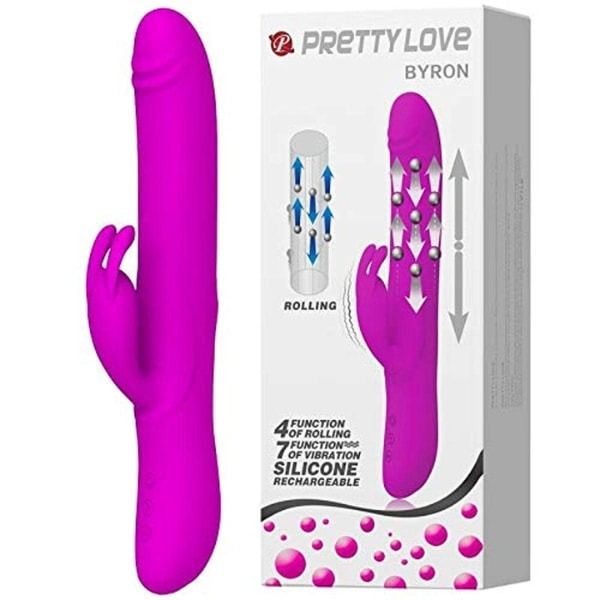 Dương vật giả Pretty Love Byron rung cuộn bi cực đ&atilde;