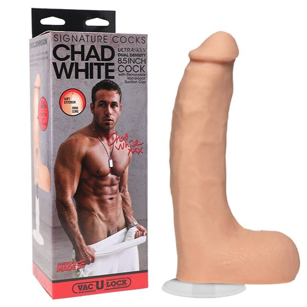 Dương vật giả Doc Johnson Signature Cocks Chad White 4