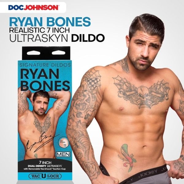 Dương vật giả Doc Johnson Signature Cocks Ryan Bones - H&igrave;nh ảnh 3