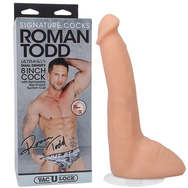 Dương vật giả Doc Johnson Signature Cocks Roman Todd - Giao h&agrave;ng