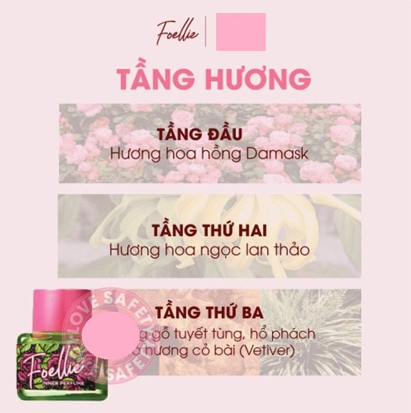 Nước Hoa V&ugrave;ng K&iacute;n Foellie Eau De Fatale Rose trong thi&ecirc;n nhi&ecirc;n