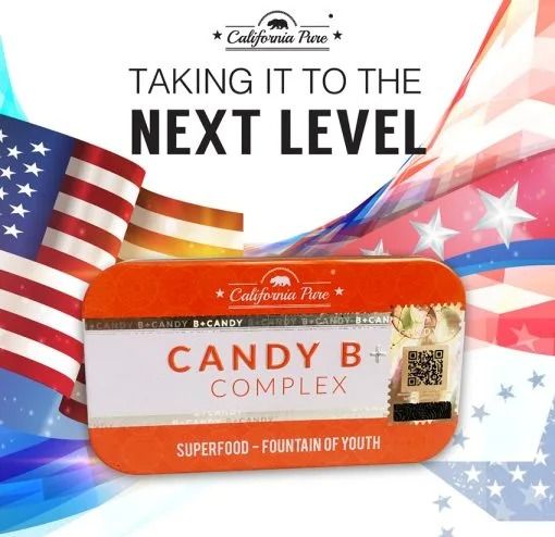 Vi&ecirc;n kẹo ngậm nh&acirc;n s&acirc;m cương v&agrave; k&eacute;o d&agrave;i nam Candy B+ Complex