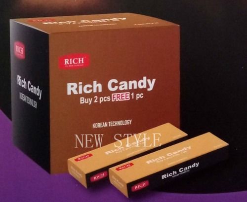 Vi&ecirc;n kẹo ngậm nh&acirc;n s&acirc;m cương v&agrave; k&eacute;o d&agrave;i nam Rich Ginseng Candy