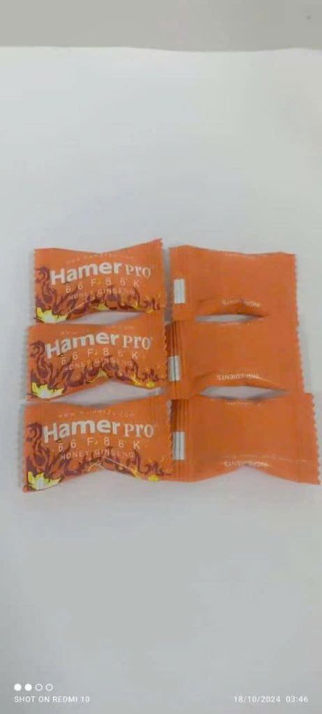 Vi&ecirc;n kẹo ngậm nh&acirc;n s&acirc;m cương HamerPro 66F86
