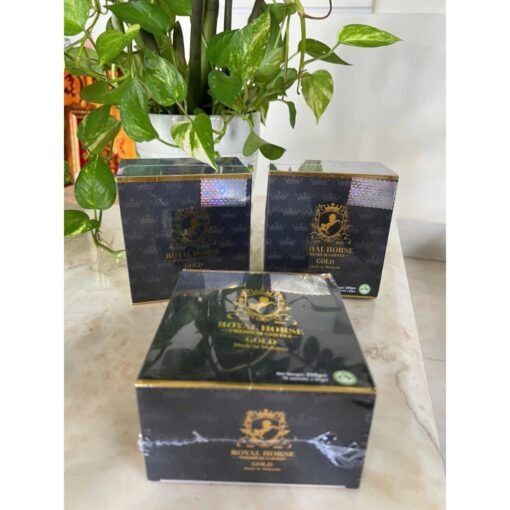C&agrave; Ph&ecirc; nh&acirc;n s&acirc;m cương k&eacute;o d&agrave;i nam 1 Hộp 10 G&oacute;i Royal House Premium Coffee Gold ch&iacute;nh h&atilde;ng