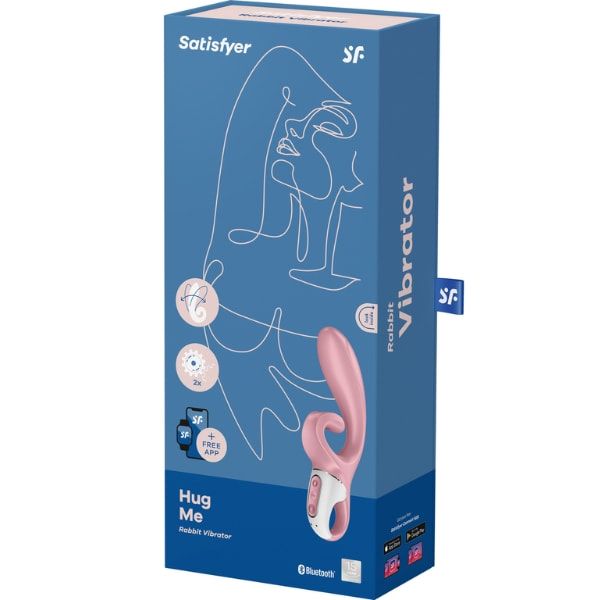 M&aacute;y rung massage k&iacute;ch th&iacute;ch nữ Satisfyer Hug Me 2 đầu k&iacute;ch th&iacute;ch