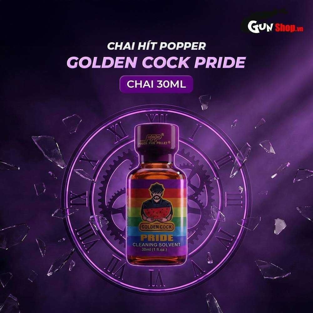 Kh&aacute;m ph&aacute; cảm gi&aacute;c th&uacute; vị với Popper DS USA Golden Cock Pride