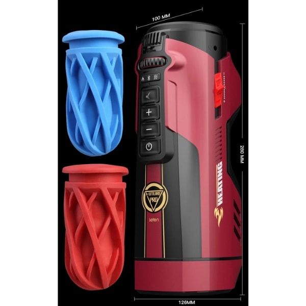 M&aacute;y &acirc;m đạo giả rung thục xoay d&agrave;nh cho nam Leten Heating 708 Pro