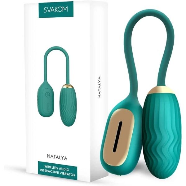Trứng rung t&igrave;nh y&ecirc;u Svakom NATALYA rung cảm biến Bluetooth