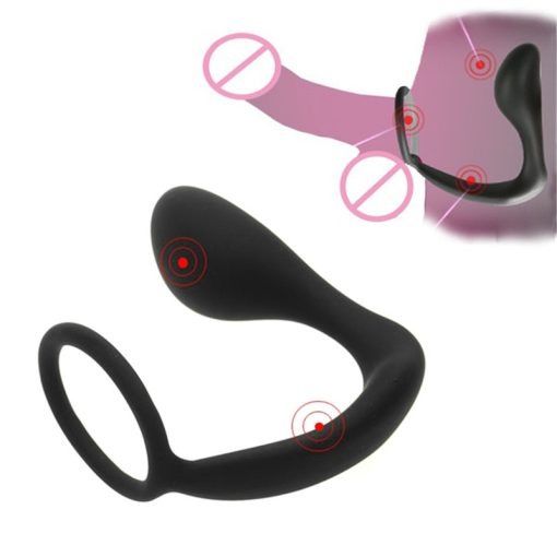 Dụng Cụ K&iacute;ch Th&iacute;ch Hậu M&ocirc;n Cockring K&egrave;m V&ograve;ng Rung