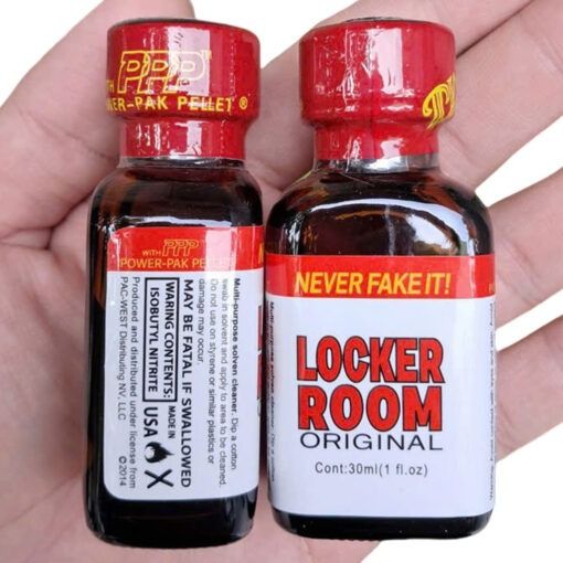 Chai h&iacute;t tăng kho&aacute;i cảm Popper Locker Room Original 30ml PWD Ch&iacute;nh H&atilde;ng
