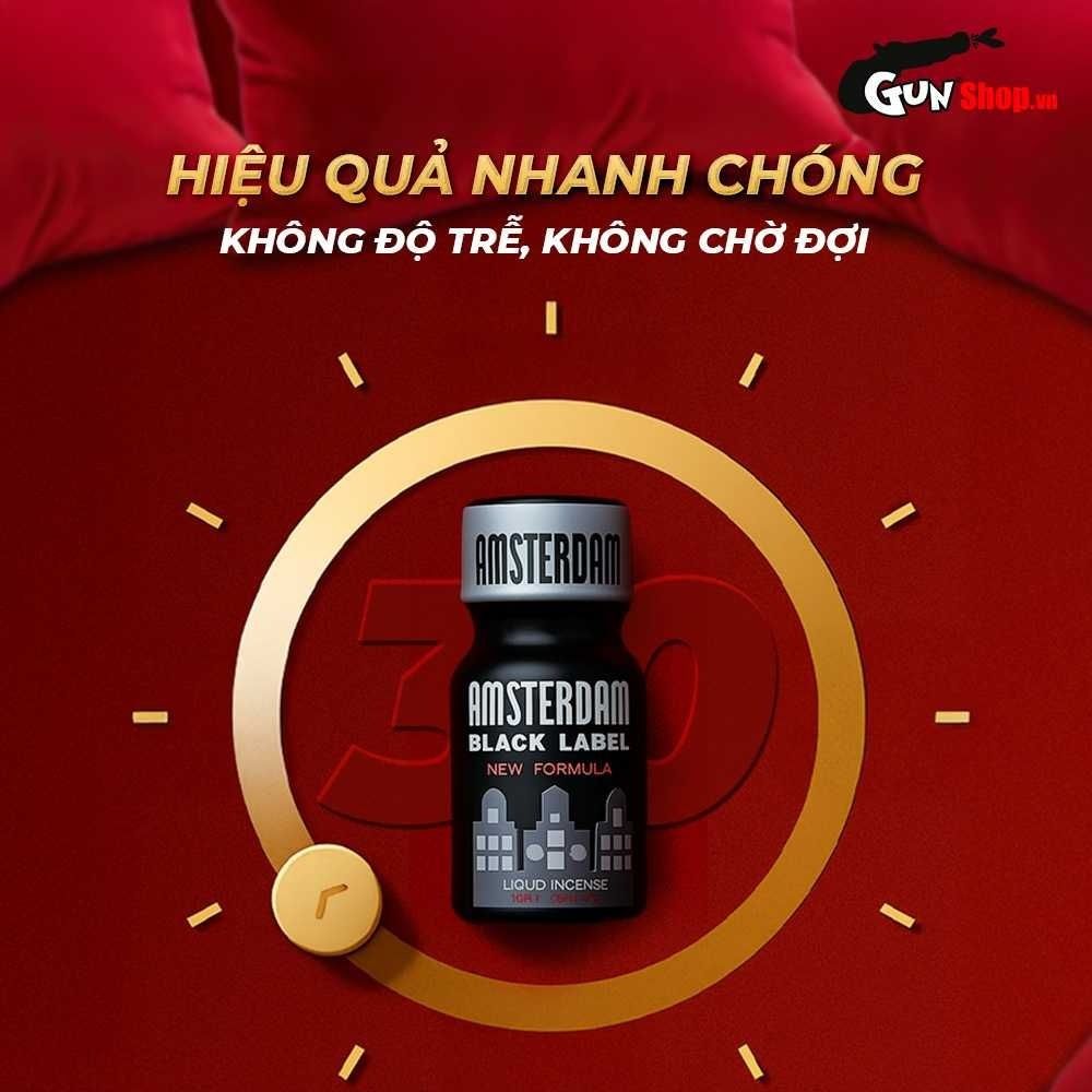 Chai h&iacute;t tăng kho&aacute;i cảm Popper PWD USA Amsterdam Grey