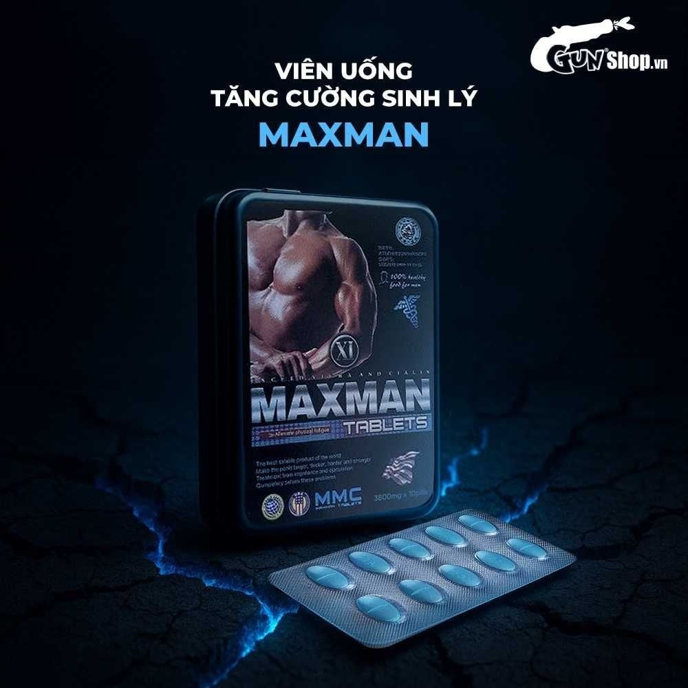 Vi&ecirc;n uống hỗ trợ cương, tăng cường sinh l&yacute; Maxman
