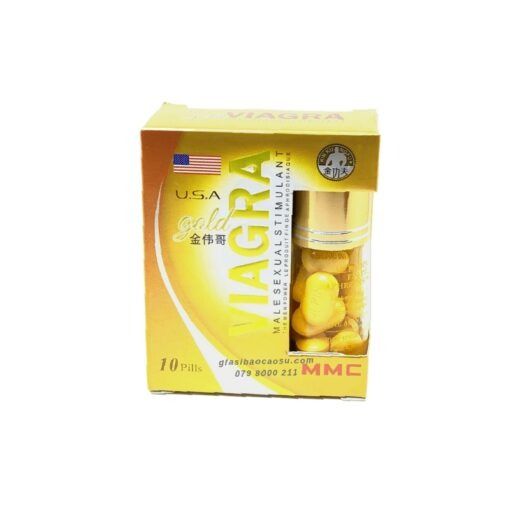 Vi&ecirc;n uống hỗ trợ sinh l&yacute; Cường Dương Via gra Gold