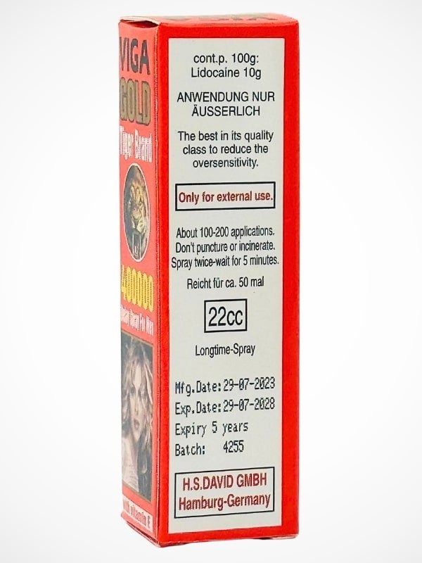 Viga Gold Delay Spray