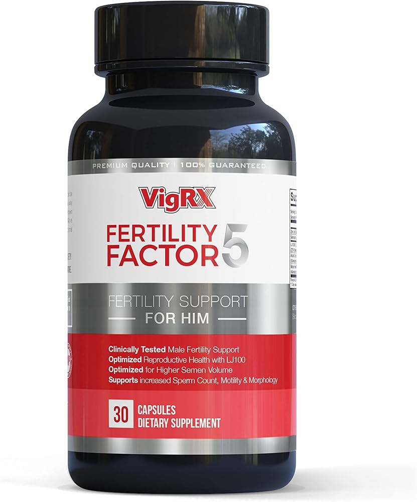 Vi&ecirc;n uống VigRX Fertility Factor 5 tăng chất lượng tinh binh