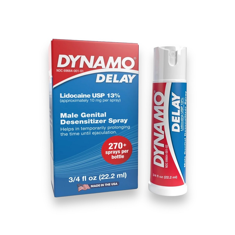Dynamo Delay - Chai xịt chống xuất tinh sớm hiệu quả của Mỹ