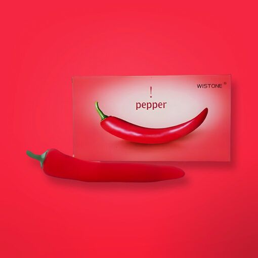 Dương vật giả tr&aacute;i ớt Wistone Pepper 10 chế độ rung