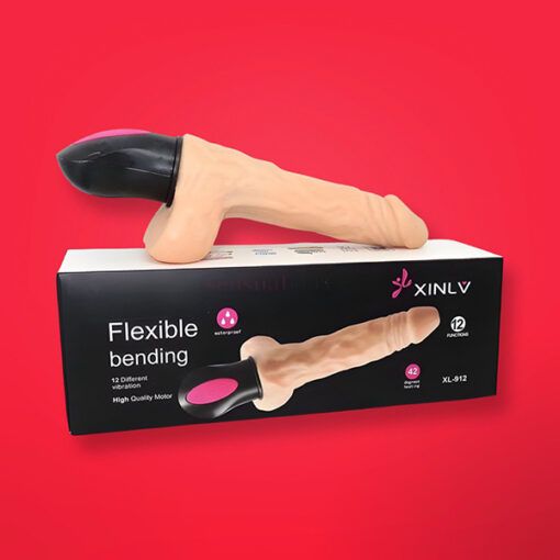 Dương vật giả XINLV XL-912 rung 12 chế độ ph&aacute;t nhiệt