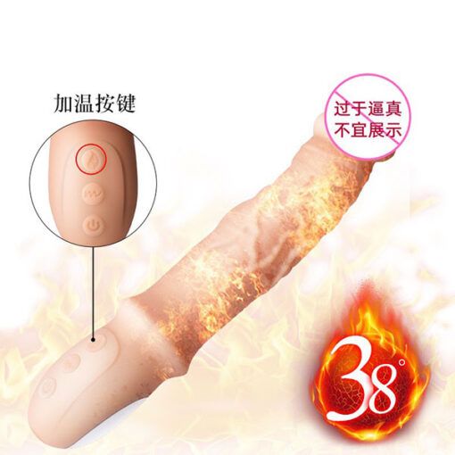 Dương vật giả cầm tay Enjoy rung lắc si&ecirc;u mạnh, l&agrave;m ấm 38 độ