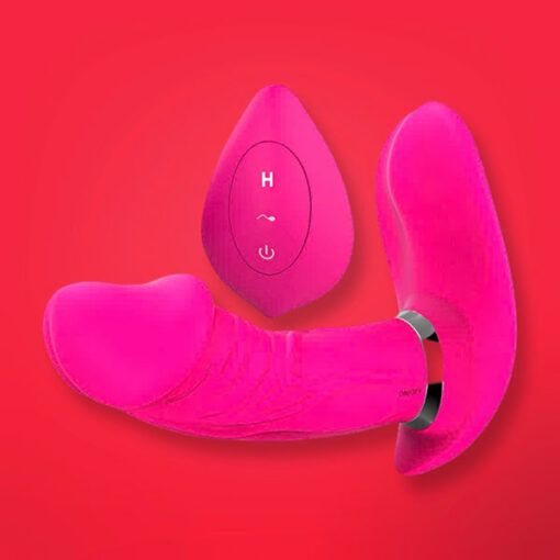 Trứng rung dương vật Wearable điều khiển từ xa