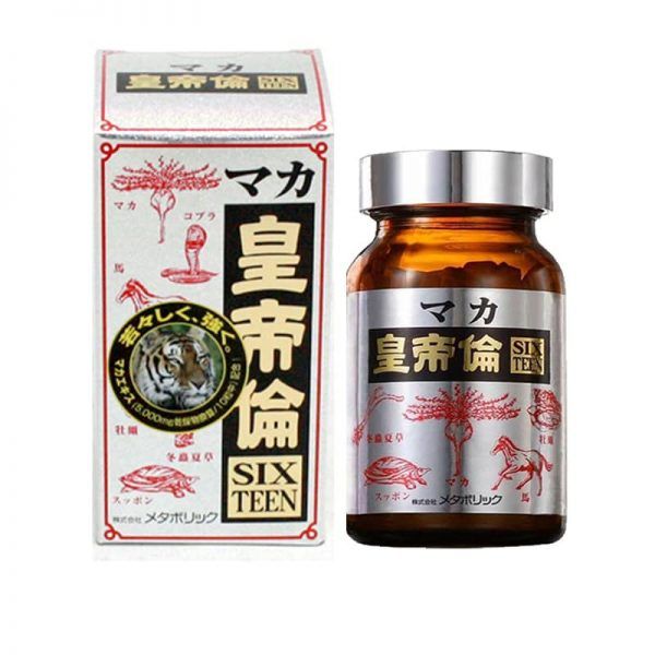 Viên uống hỗ trợ tăng cường sinh lý tráng dương bổ thận Maka Sixteen 120 viên