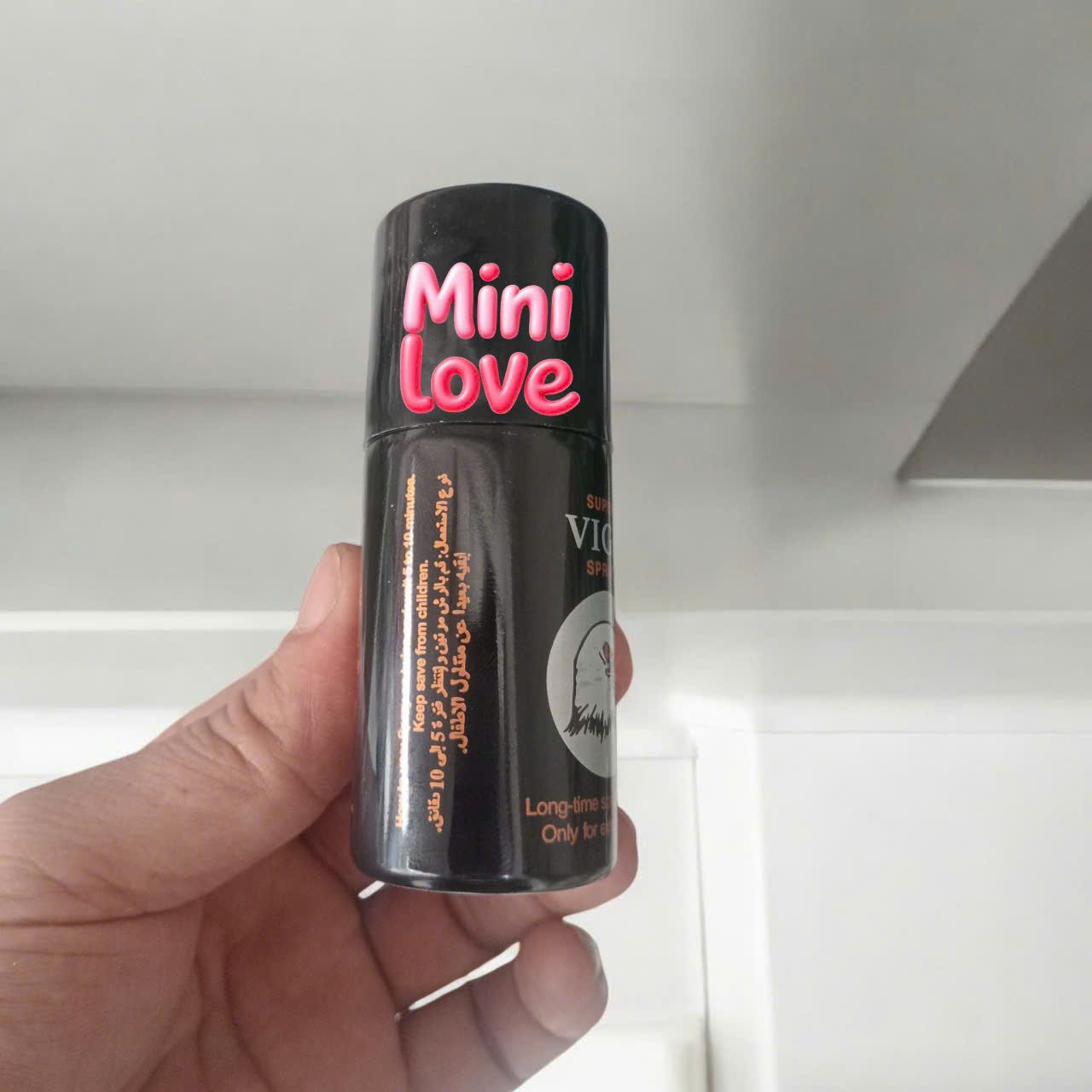 Chai xịt khử m&ugrave;i Viga mini love k&eacute;o d&agrave;i hỗ trợ nam