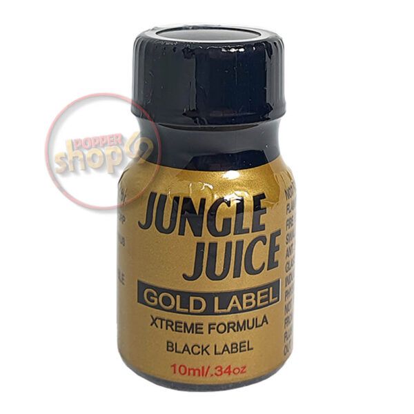 Chai h&iacute;t tăng kho&aacute;i bao ph&ecirc; k&iacute;ch th&iacute;ch Popper Jungle Juice Gold Label 10ml