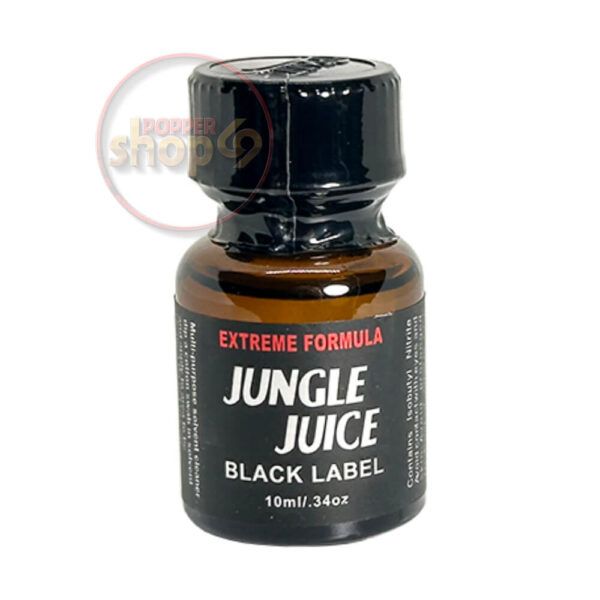 Chai h&iacute;t tăng kho&aacute;i bao ph&ecirc; k&iacute;ch th&iacute;ch Popper Jungle Juice Black Label 10ml